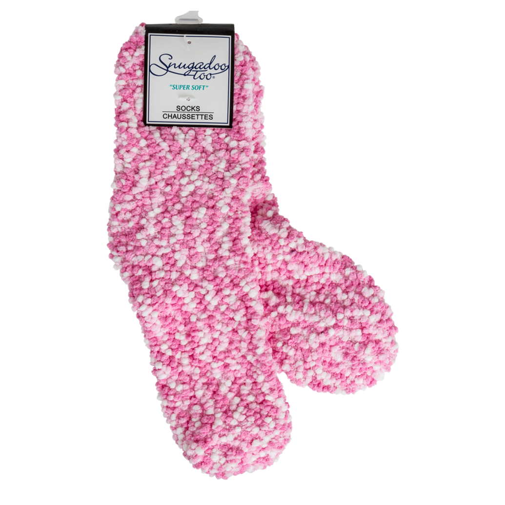 Cozy Fuzzy Socks – Soft Pink, One Size