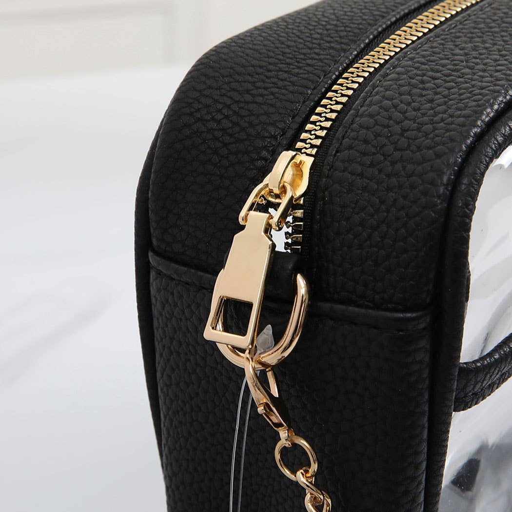 Clear stadium crossbody
