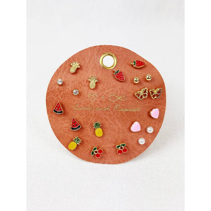 Fruity Minimal Earrings (kids or adult)