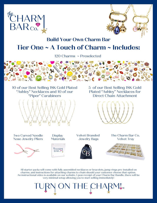 Gold Charm Bar Bundle: Tier 1 with Best Sellers