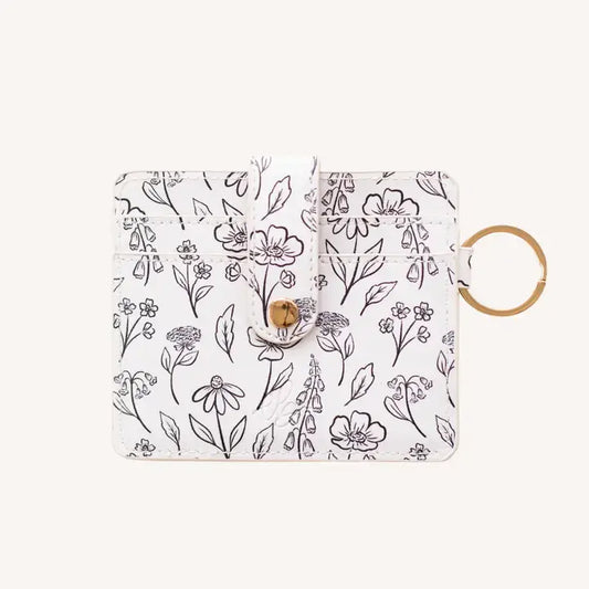 Pressed Floral Card Wallet PREORDER MID MAY