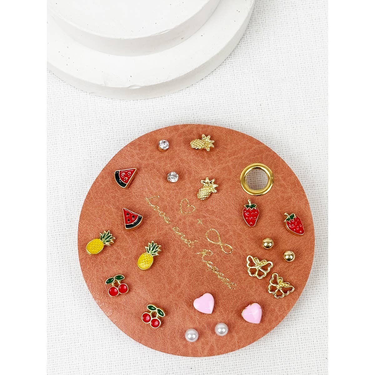Fruity Minimal Earrings (kids or adult)