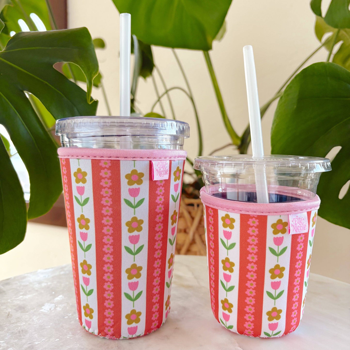 Tulip Stripes - Iced Drink Sleeve