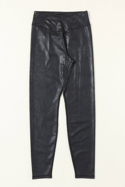 Cross Luxe Leather Leggings