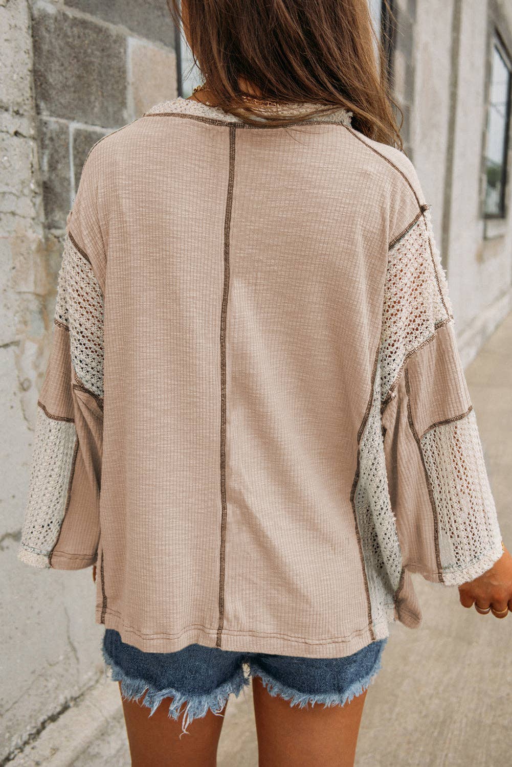 Golden Hour Waffle Knit top
