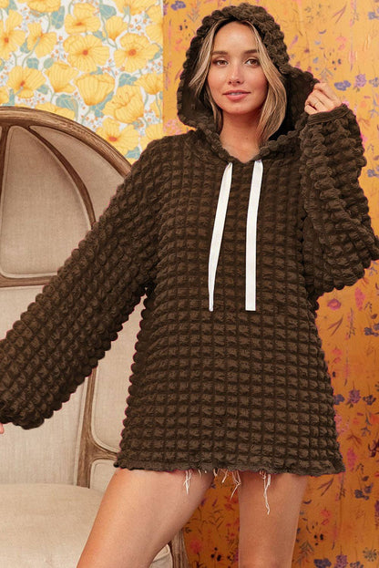 Saddle Blush Waffle Hoodie
