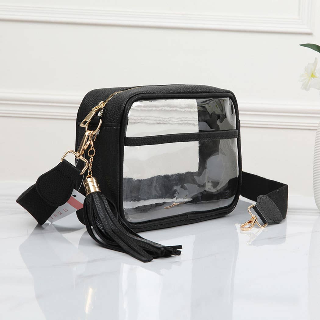 Clear stadium crossbody