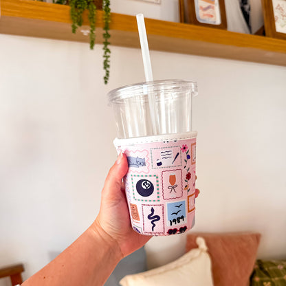Eras Patchwork | Iced Coffee Sleeve